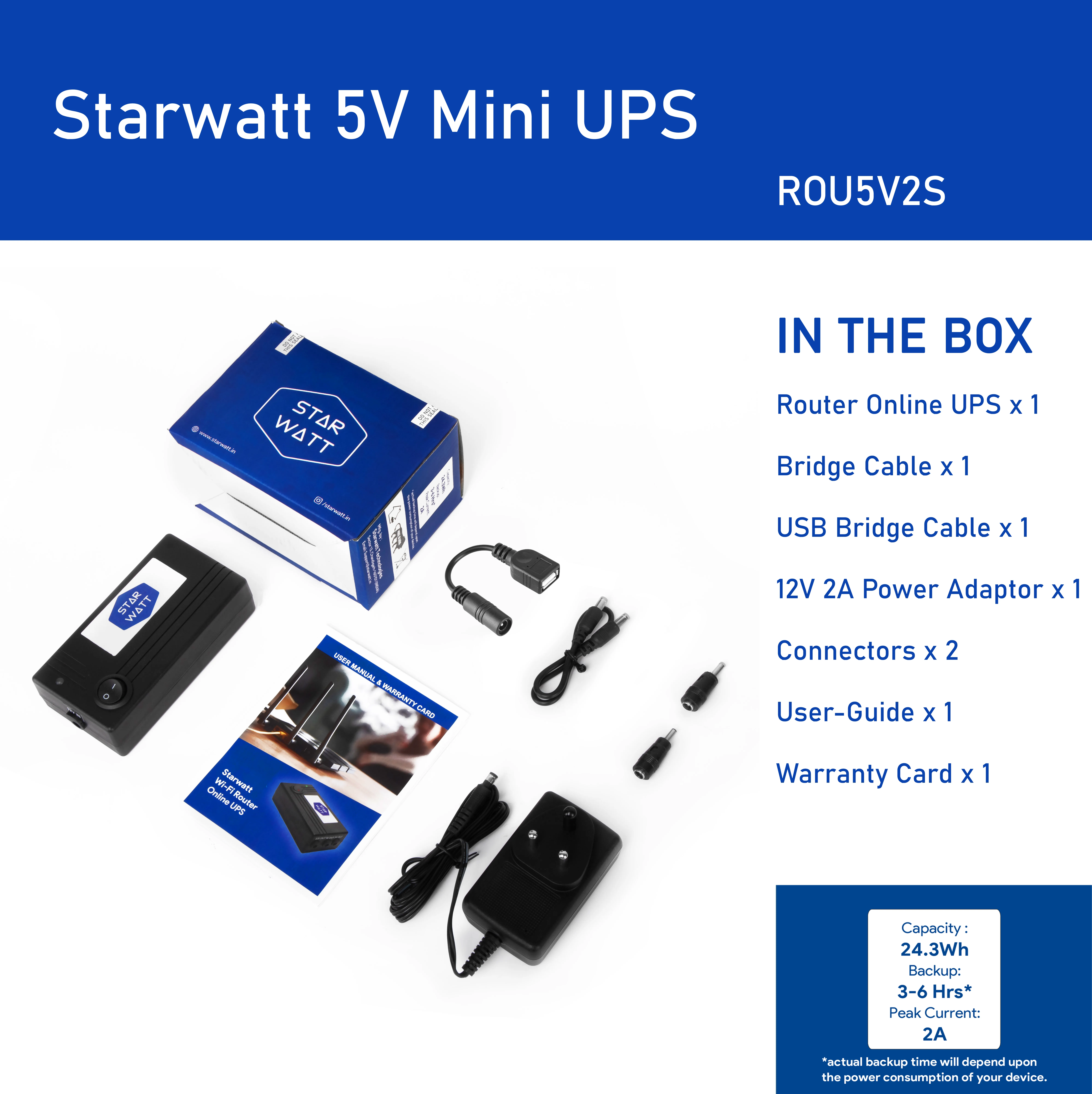 5V mini ups Starwatt