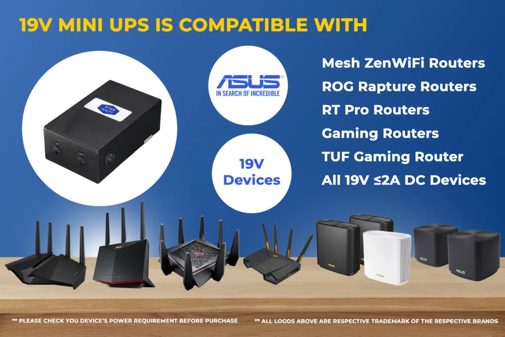 19v mini ups for Asus