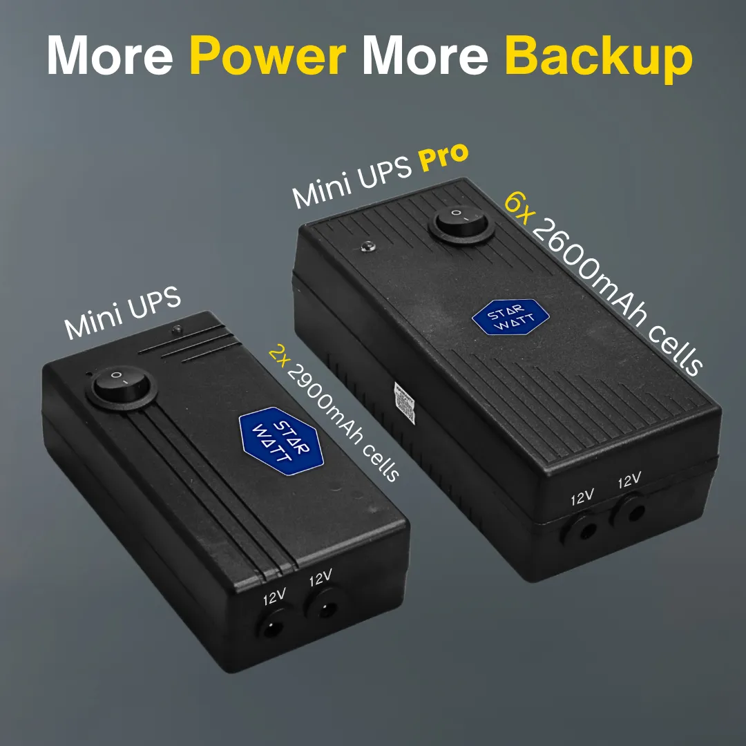 starwatt 12v 3A dual output UPS