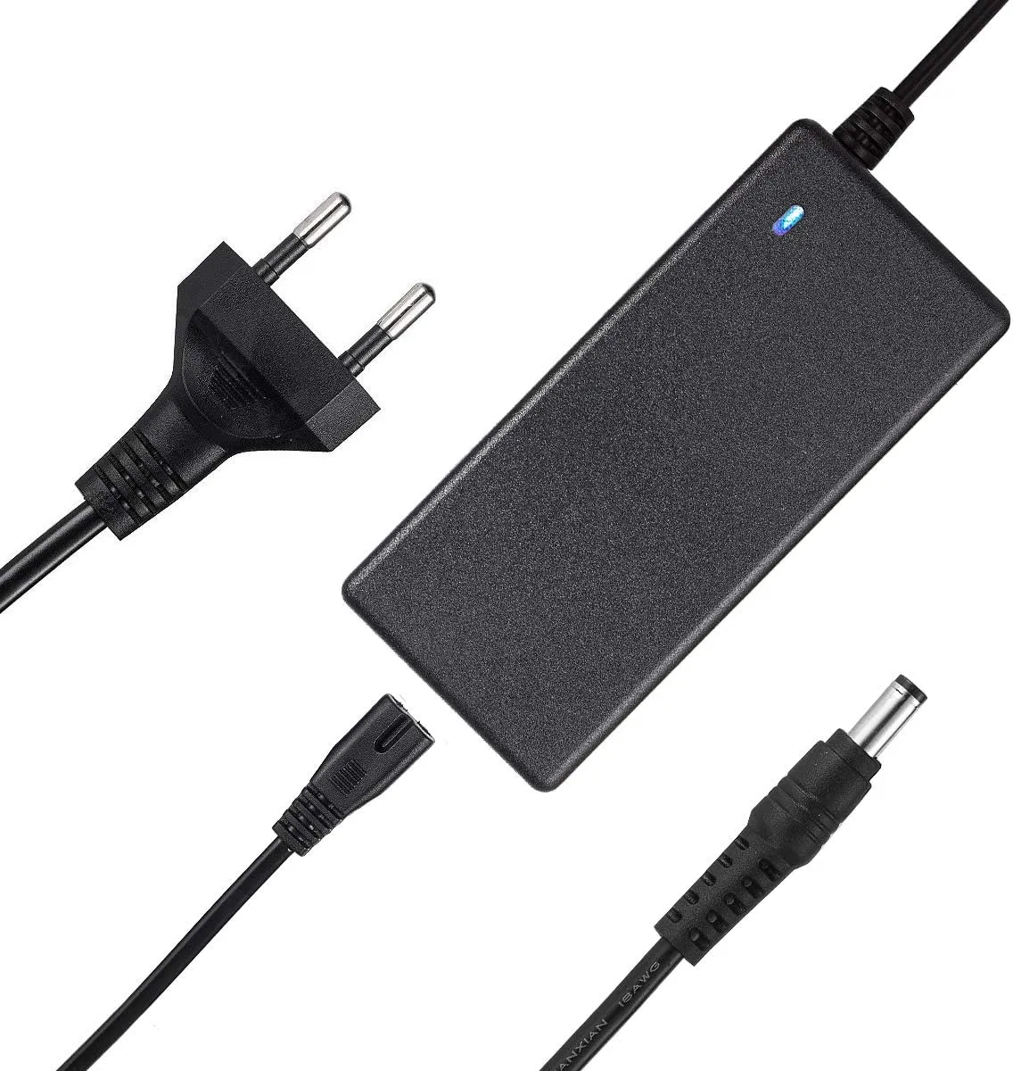 12V 3A Power Adapter, AC to DC Converter, 36W Power Supply, Regulated Power Adapter, CCTV Camera Adapter, Wireless Router Power Supply, SMPS Adapter, High-Efficiency Power Supply, 5.5mm x 2.1mm DC Jack Adapter