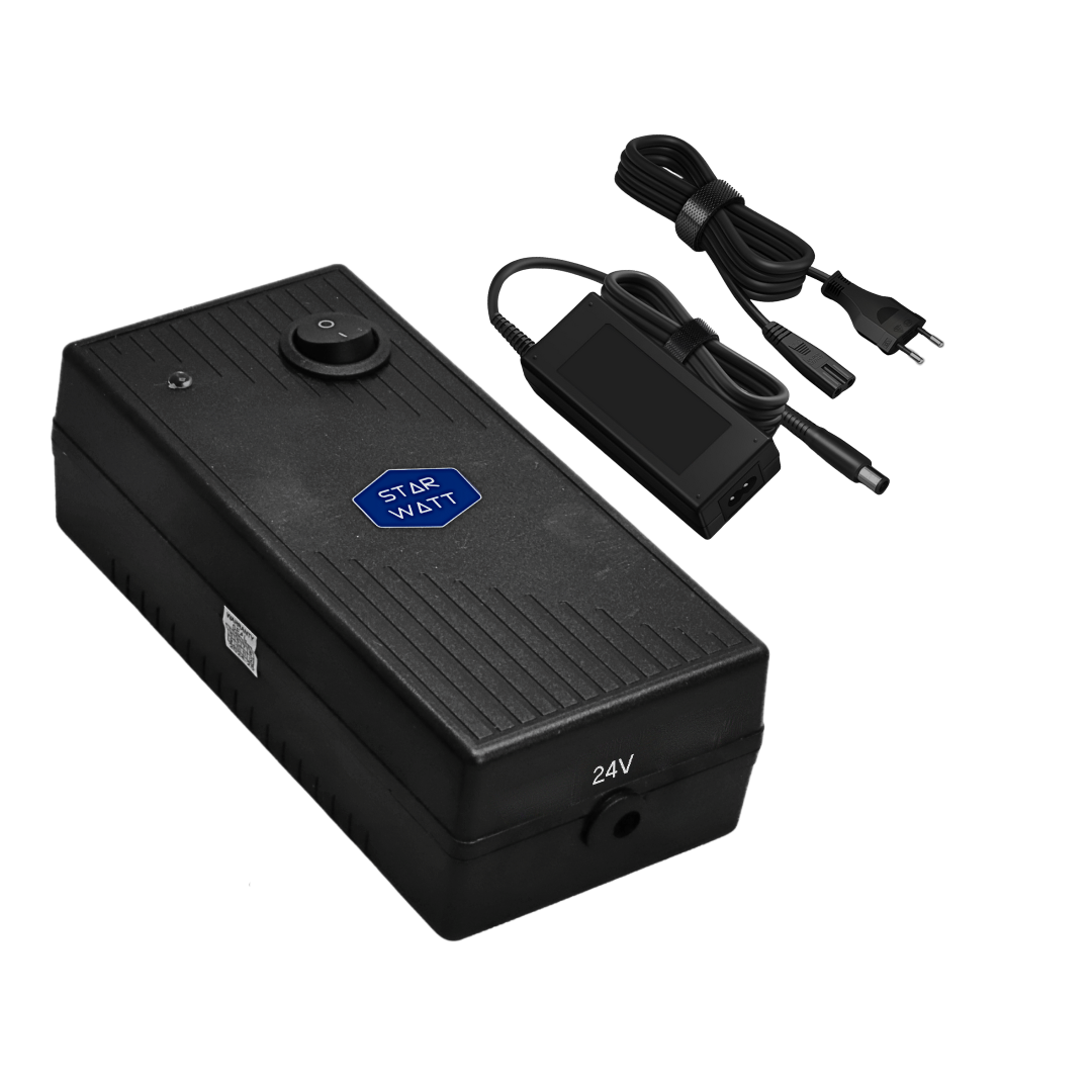 24V ups for Industrial IoT Devices, RTU, HMI, Flow meter, HMI, data logger and 24V PoE devices by Starwatt