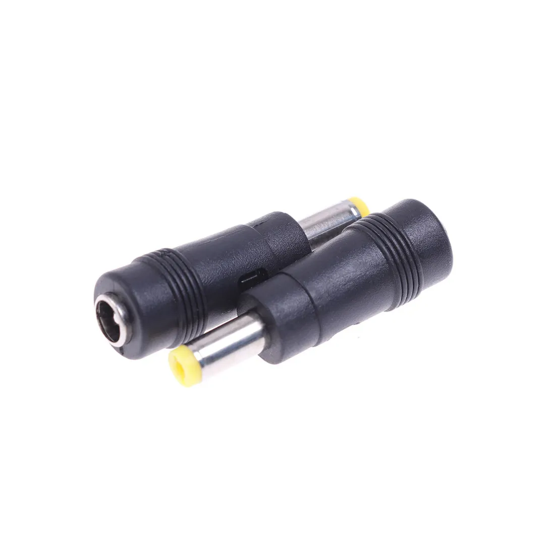 DC Power Socket Adapter to 5.5 x 2.1mm Female to Male 5.5 x 2.5mm Connector 5.5 x 2.1mm Female to Male 5.5 x 2.5mm Connector