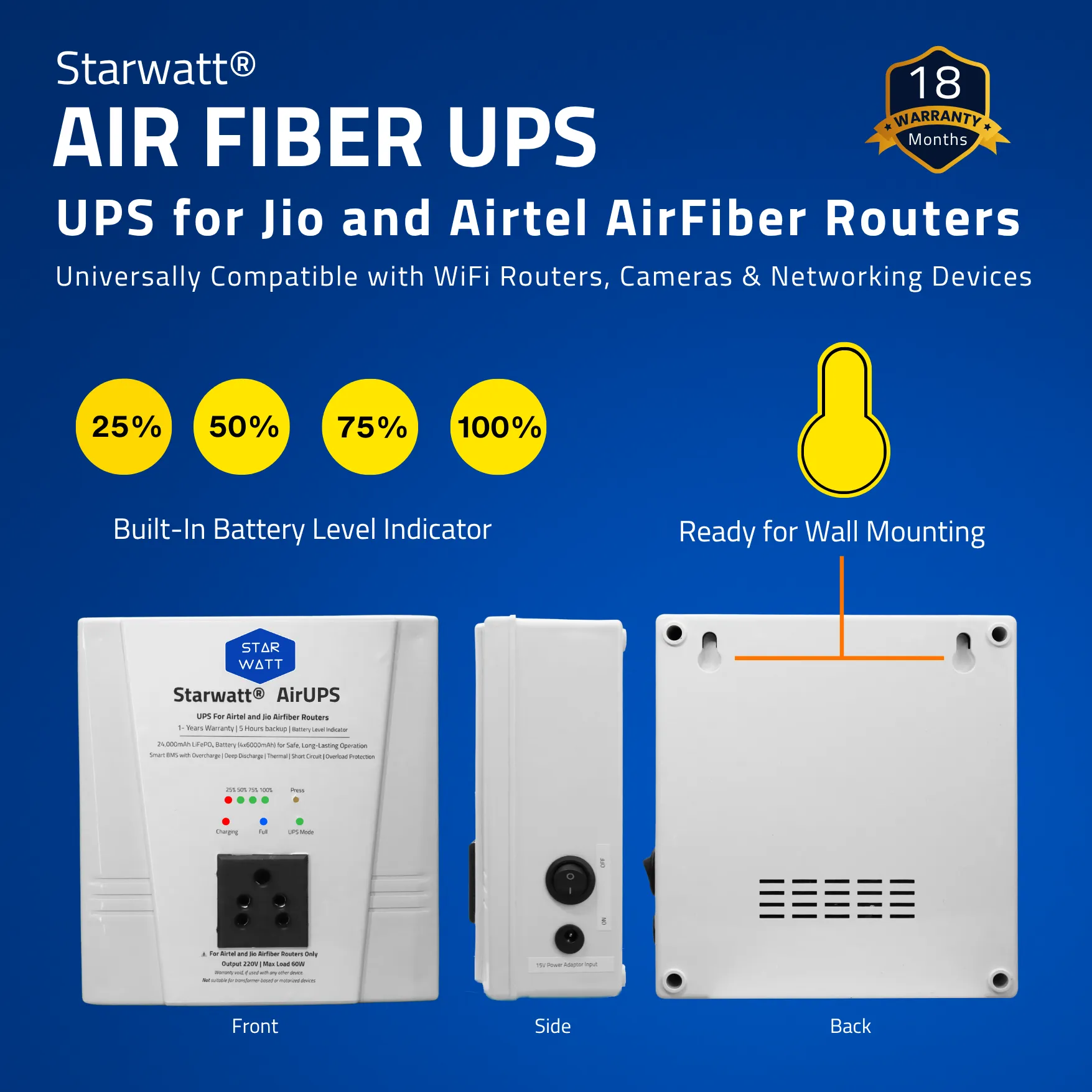 Air Fiber UPS, Jio AirFiber & Airtel Airfiber UPS, Mini UPS for Jio AirFiber and AirFiber Plus WiFi Routers, Starwatt Airfiber UPS, Jio AirFiber UPS, Airtel AirFiber UPS, Starwatt Air Fiber UPS-5H, Mini UPS for Airtel AirFiber, Jio AirFiber Plus UPS, Airtel Xstream AirFiber UPS, Starwatt Jio AirFiber UPS, Starwatt Airtel AirFiber UPS, UPS for Jio AirFiber Routers, UPS for Airtel AirFiber Routers, Air Fiber UPS for WiFi Routers, Starwatt Mini UPS for AirFiber, Jio AirFiber & Airtel AirFiber Power Backup, Mini UPS for Jio AirFiber Plus, Starwatt UPS for AirFiber Routers, Air Fiber UPS with 220V Output, Jio AirFiber Mini UPS, Airtel AirFiber Mini UPS, Starwatt Air Fiber UPS for Routers, UPS for Jio AirFiber and Airtel AirFiber, Mini UPS for WiFi Routers, Starwatt Jio AirFiber Power Backup, Starwatt Airtel AirFiber Power Backup, Air Fiber UPS for CCTV Cameras, Jio AirFiber & Airtel AirFiber Mini UPS, Starwatt UPS for Jio AirFiber Plus, Mini UPS for AirFiber and Smart Devices, Air Fiber UPS for Smart Home, Jio AirFiber UPS with 220V Output, Airtel AirFiber UPS with 220V Output, Starwatt Mini UPS for Routers, UPS for Jio AirFiber & Smart Speakers, Air Fiber UPS for TP-Link Routers, Air Fiber UPS for D-Link Routers, Air Fiber UPS for Netgear Routers, Starwatt Air Fiber UPS for CCTV, Jio AirFiber Mini UPS for Cameras, Airtel AirFiber Mini UPS for Cameras, Starwatt UPS for Hikvision Cameras, Starwatt UPS for CP Plus Cameras, Starwatt UPS for Dahua Cameras, Mini UPS for Jio AirFiber and Cameras, Air Fiber UPS for Set-Top Boxes, Jio AirFiber & Airtel AirFiber UPS-5H, Starwatt Air Fiber UPS for Smart Speakers, Mini UPS for Amazon Echo, Mini UPS for Google Nest Mini, Air Fiber UPS for Raspberry Pi, Starwatt UPS for IoT Devices, Jio AirFiber UPS for WiFi Cameras, Airtel AirFiber UPS for WiFi Cameras, Starwatt Air Fiber UPS for 4G Cameras, Mini UPS for Jio AirFiber and IoT, Air Fiber UPS for ONUs, Air Fiber UPS for ONTs, Starwatt Jio AirFiber & Airtel AirFiber UPS, Mini UPS for AirFiber and Set-Top Boxes, Jio AirFiber Power Backup UPS, Airtel AirFiber Power Backup UPS, Starwatt Mini UPS for Smart Home, Air Fiber UPS for 5G Routers, Jio AirFiber & Airtel AirFiber Router UPS, Starwatt Air Fiber UPS with ABS Enclosure, Mini UPS for Jio AirFiber and Smart Home, Air Fiber UPS for Indian Routers, Starwatt UPS for AirFiber and Cameras, Jio AirFiber Mini UPS with 220V Output, Airtel AirFiber Mini UPS with 220V Output, Starwatt Air Fiber UPS for 5G Routers, Mini UPS for AirFiber and WiFi Cameras, Jio AirFiber & Airtel AirFiber Backup UPS, Starwatt UPS for AirFiber and IoT Devices, Air Fiber UPS for Home Routers, Mini UPS for Jio AirFiber and ONUs, Mini UPS for Airtel AirFiber and ONTs, Starwatt Air Fiber UPS for WiFi Routers, Jio AirFiber UPS for Smart Devices, Airtel AirFiber UPS for Smart Devices, Starwatt Mini UPS for CCTV Cameras, Air Fiber UPS for Jio AirFiber Plus, Starwatt UPS for AirFiber and Smart Speakers, Mini UPS for Jio AirFiber and Raspberry Pi, Air Fiber UPS for Indian Homes, Jio AirFiber & Airtel AirFiber Power Solution, Starwatt Air Fiber UPS for 24/7 Operation, Mini UPS for AirFiber and 5G Routers, Jio AirFiber UPS with LiFePO4 Battery, Airtel AirFiber UPS with LiFePO4 Battery, Starwatt Air Fiber UPS for Home Security, Mini UPS for Jio AirFiber and Netgear Routers, Mini UPS for Airtel AirFiber and TP-Link Routers, Starwatt UPS for AirFiber and D-Link Routers, Air Fiber UPS for Made in India, Starwatt Air Fiber UPS for Atmanirbhar Bharat, Jio AirFiber & Airtel AirFiber Mini Power Backup